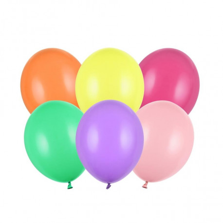 PartyDeco Воздушные шары пастельный микс, 50 шт.