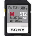 Sony memory card SDXC 512GB M-Series UHS-II C10 U3 V60