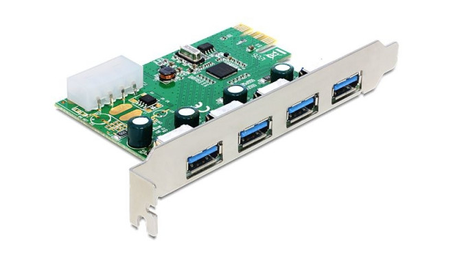 Delock adapter PCI EXPRESS - 4x USB-A 3.0