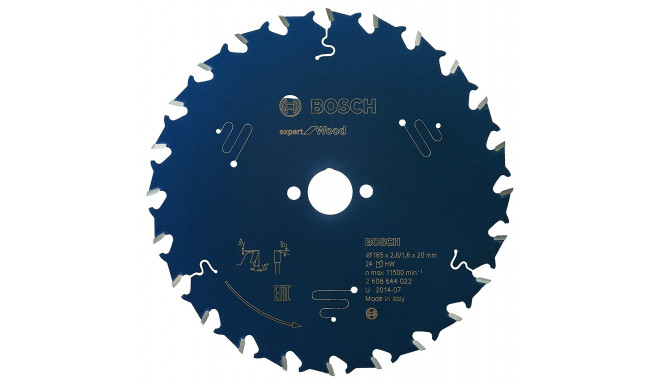 Bosch circular saw blades - various types