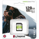 Kingston mälukaart SDXC 128GB Canvas Select Plus UHS-I (U3) Class 10