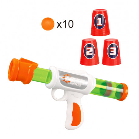 Air Popper with balls and targets