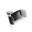 Car holder for smartphone to air vent black-grey 360 SILK