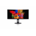 FUJITSU Display P34-9 US 34inch USB Dock curvedUltra Narrow 4-in-1 stand matt blackUSB Type C DP HDM