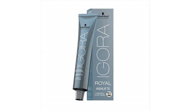 Permanent Colour Creme Schwarzkopf Igora Royal Highlifts Nº 12.1 Nº 12-1 Nº 9.0-rubio muy claro 60 m