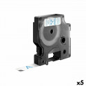 Lamineeritud Lint Sildimasinatele Dymo D1 45014 LabelManager™ Sinine Valge 12 mm Must (5 Ühikut)