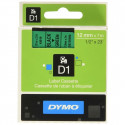 Laminated Tape for Labelling Machines Dymo D1 45019 LabelManager™ Green 12 mm Black (5 Units)
