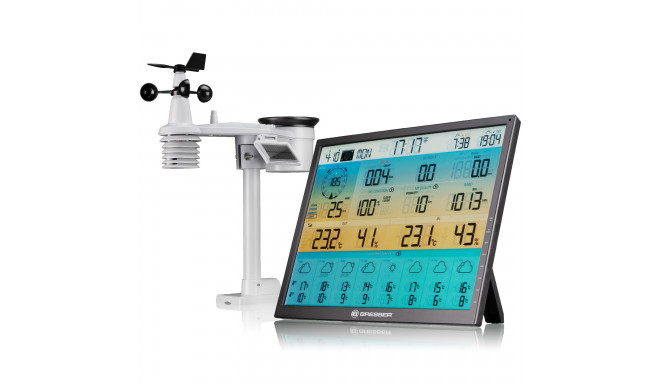 BRESSER 8 dienu 4CAST XL WIFI Weather Center 7-in-1