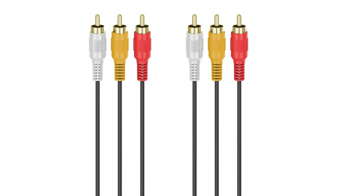 Kaabel Hama 3RCA-3RCA, 3m