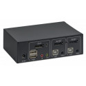 Manhattan 153546 Przełącznik KVM DisplayPort/USB 2x1 4K 60Hz