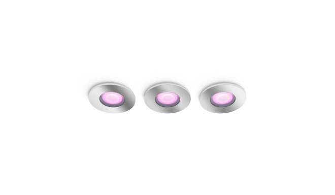 Philips Hue Xamento recessed chrome 3x5.7W