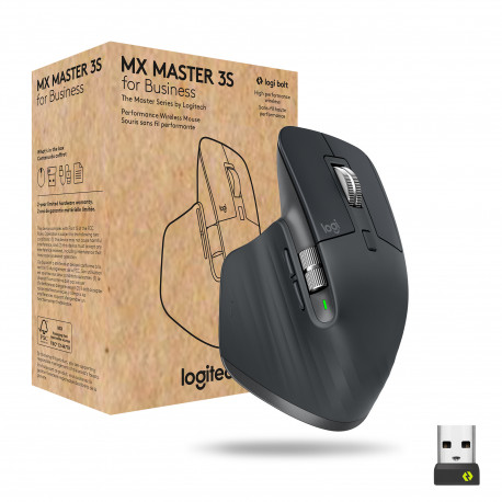 Myszka Logitech MX Master 3s Business bezprzewodowa szara