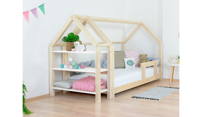 Lisariiul voodile Tery 70cm, naturaalne/valge