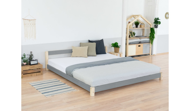 Voodi Comfy 200x200cm, naturaalne/hall