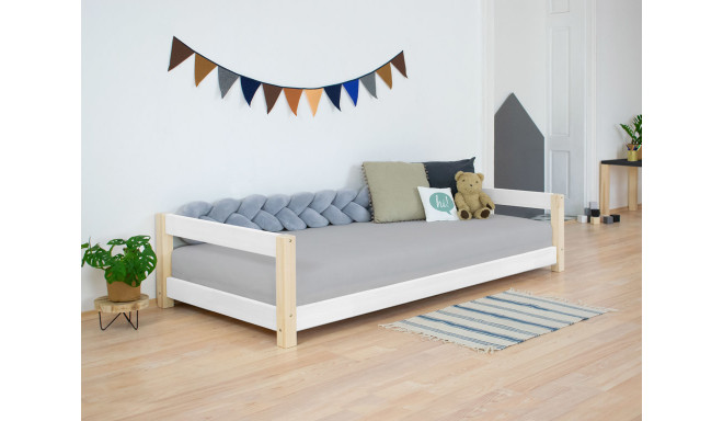 Lastevoodi Kiddy 120x190cm, naturaalne/valge