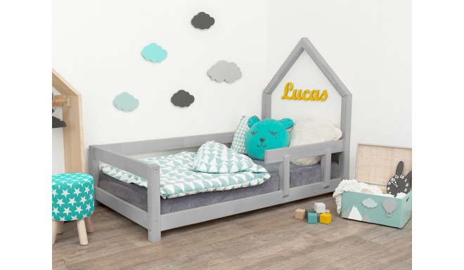 Majavoodi Poppi kaitseäärega 120x190cm, hall, parem