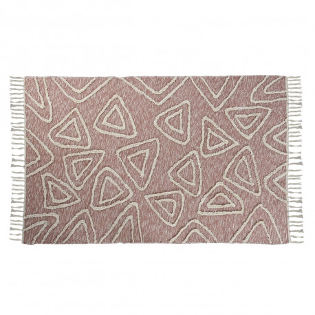 Vaip DKD Home Decor Roosa Terrakota Valge Narmad Linna (120 x 180 x 1 cm)