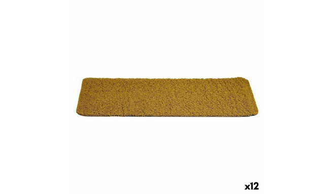 Doormat Brown Polyester PVC (70 x 40 cm) (12 Units)