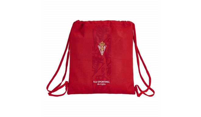 Backpack with Strings Real Sporting de Gijón Red