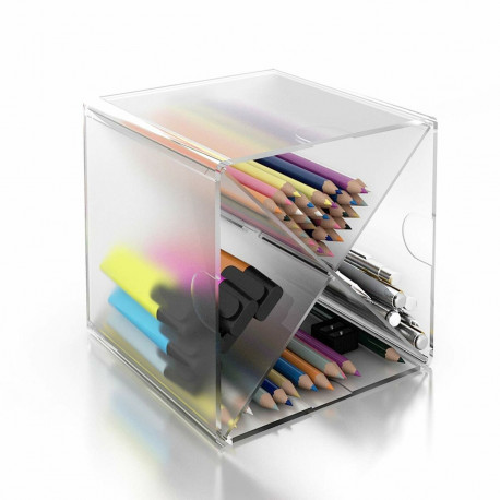 Mitmeotstarbeline Organiseerija Archivo 2000 Läbipaistev 15 x 15 x 15 cm