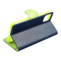 Kaitseümbris Fancy Book Xiaomi Note 9 Pro, navy/lime