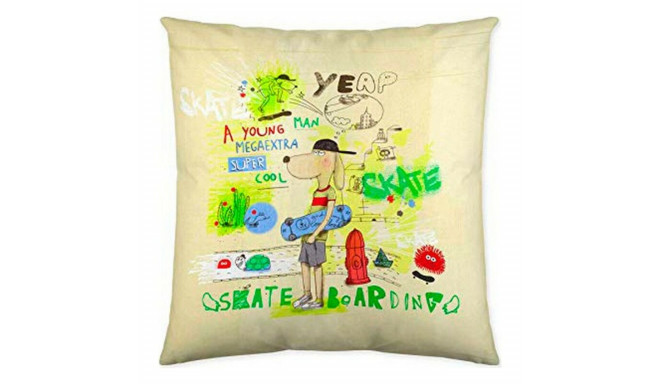 Cushion cover Cool Kids Skate Boarding (50 x 50 cm)