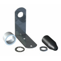 10000-211 Stainless steel Mast/Wall Mount Kit (Ø 17.5 mm)