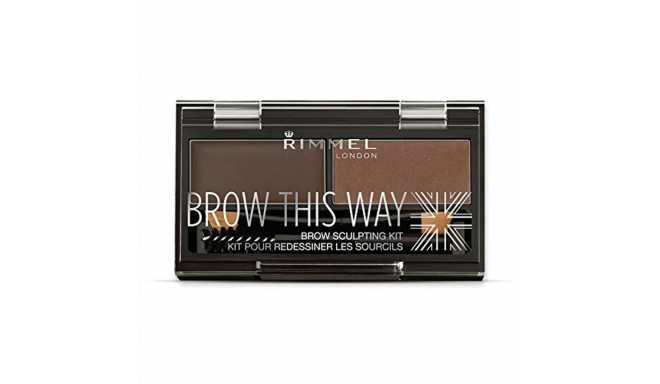 Kulmumeik Rimmel London Brow This Way 003-Dark Brown