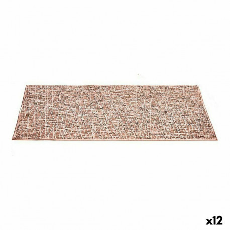 Table Mat Kinvara AR2103274 AR2103274 Pink Plastic 30 % Polyester 45 x 0,01 x 30 cm 30 x 0,001 x 45 
