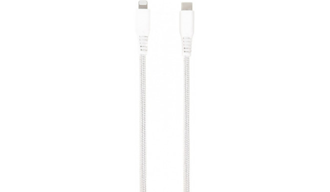 Vivanco cable USB-C - Lightning 0.5m, white (62227) (damaged package)