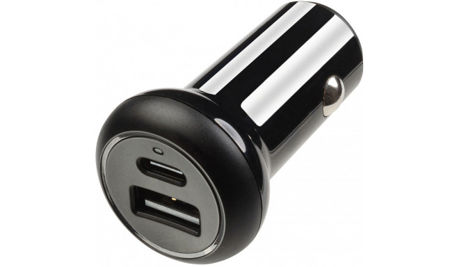 Vivanco autolaadija USB/USB-C 24W (62303) (avatud pakend)