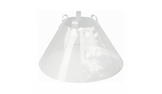 Elizabethan koera kaelarihm KVP Quick Fit Läbipaistev (33-40 cm)
