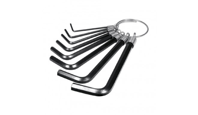Kuuskantvõtmed Jetech Tool 1,5 - 10 mm 9 pcs