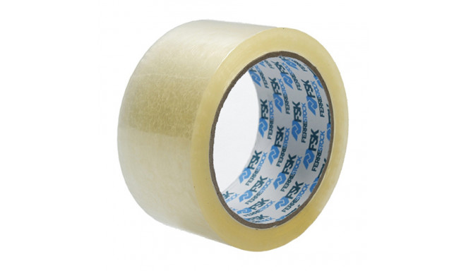 Adhesive Tape Ferrestock 6 pcs Transparent 66 m x 50 mm