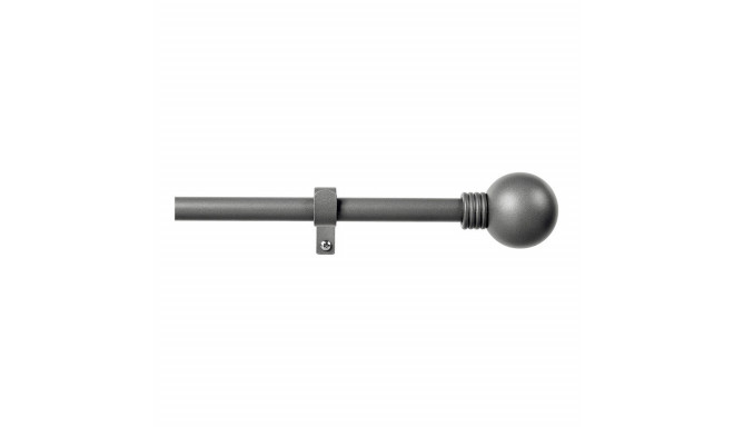Curtain Bar Stor Planet Extendable Dark grey (160 cm)