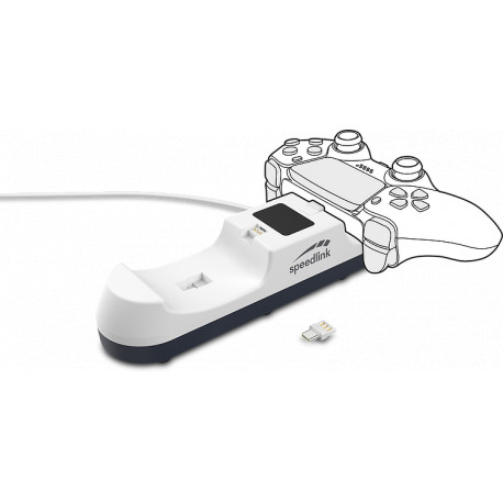 Speedlink gamepad charger Jazz PS5 USB (SL460001WE) (opened package)
