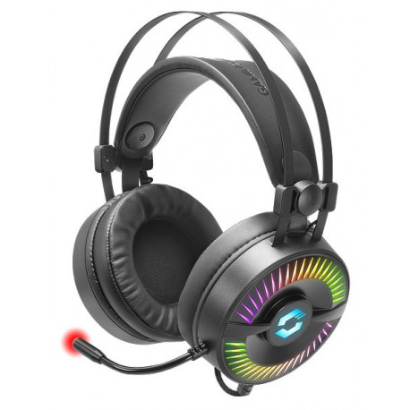 Speedlink kõrvaklapid + mikrofon Quyre RGB 7.1, must (SL-860006-BK) (avatud pakend)
