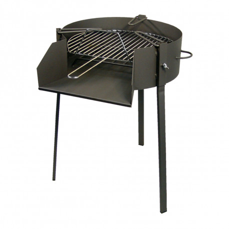 Jalgadega Söegrill Imex el Zorro Grill Ümmargune Must (Ø 60 x 75 cm)