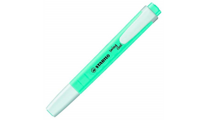 Fluorescējošs Marķieris Stabilo Swing Cool Pastel Tirkīzs 10 Daudzums (1 gb.)