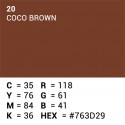 Superior Background Paper 20 Coco Brown 1.35 x 11m