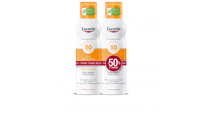 EUCERIN SUN SENSITIVE PROTECT spray SP50+ promo 2 x 200 ml