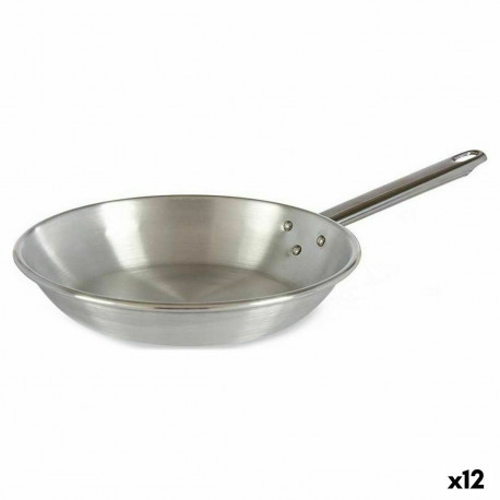 Pan Kinvara 100123 100123 Silver Aluminium Ø 24 cm (12 Units)