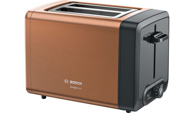 Bosch | DesignLine Toaster | TAT4P429 | Power 970 W | Number of slots 2 | Housing material Stainless