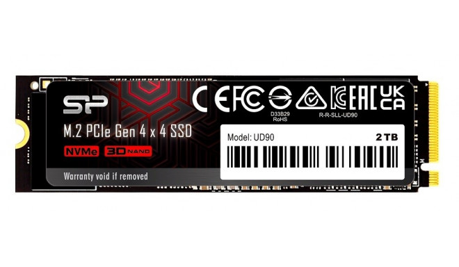 SSD drive UD90 2TB PCIe M.2 2280 NVMe Gen 4x4 5000/4800 MB/s