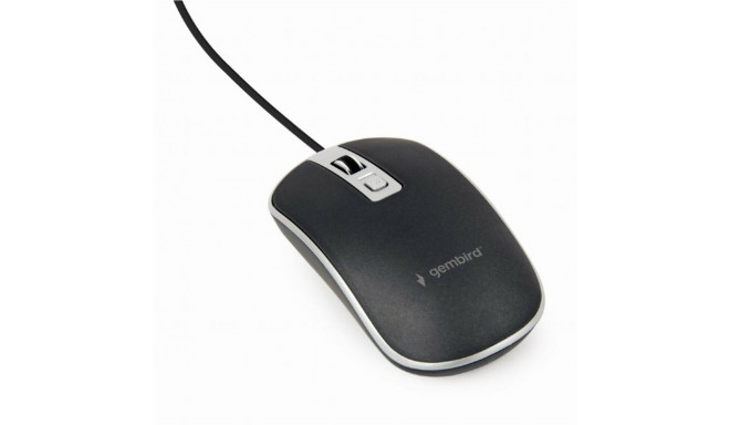 Mouse with Cable and Optical Sensor GEMBIRD MUS-4B-06-BS 1200 DPI (1 Unit)