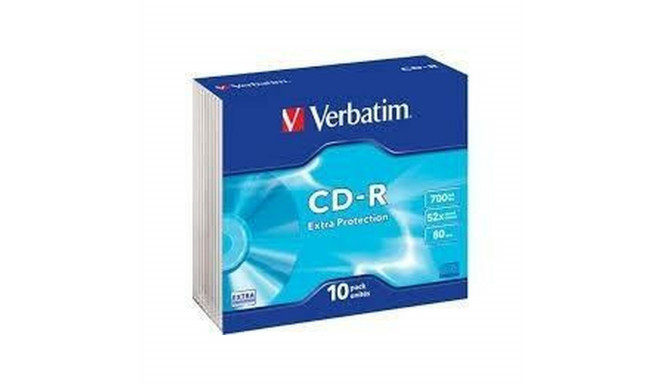 CD-R Verbatim CD-R Extra Protection 10 gb. 700 MB 52x