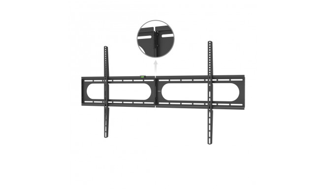 Seinakinnitus Hama FIX TV Wall Bracket Strong, kuni 100kg ekraanidele 37"-120", black/must, kuni VES