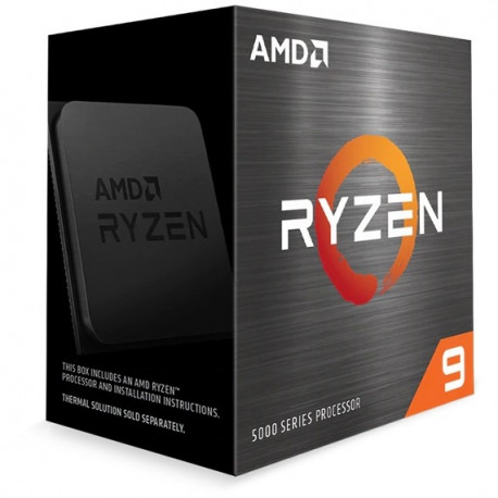 AMD CPU AM4 Ryzen 9 12 Box WOF 5900X 3,7GHz Max Boost 4,8GHz 12-core 70MB 105W