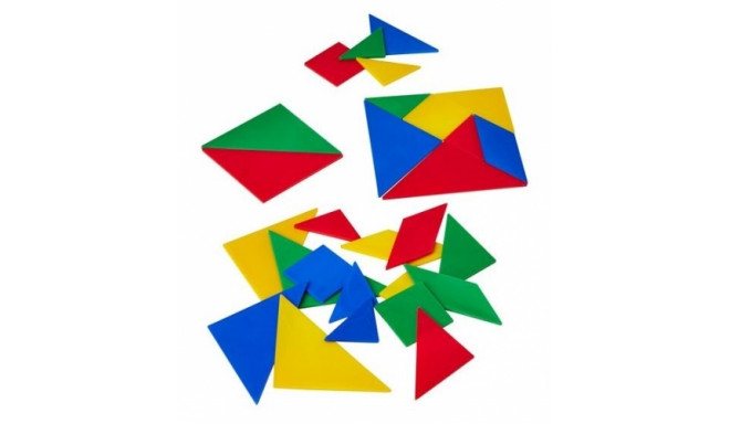 Tangram, 28 osa, 4 värvi