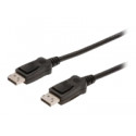 ASSMANN cable Displayport 1m AWG28 2xshielded black bulk M/M